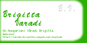 brigitta varadi business card